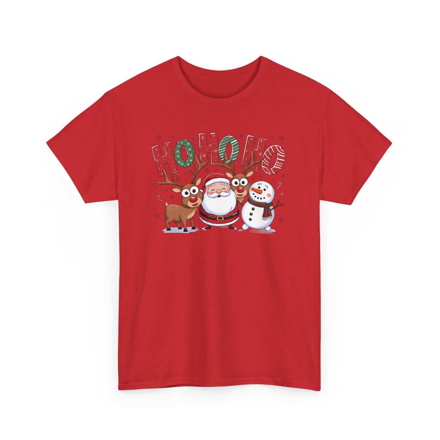 HoHoHo Unisex Heavy Cotton Tee - sizes S - 5X