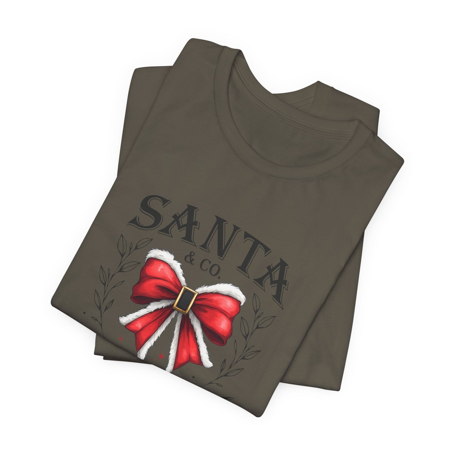 Santa and Co Merry Christmas Unisex Jersey Short Sleeve Tee - sizes S - 3X