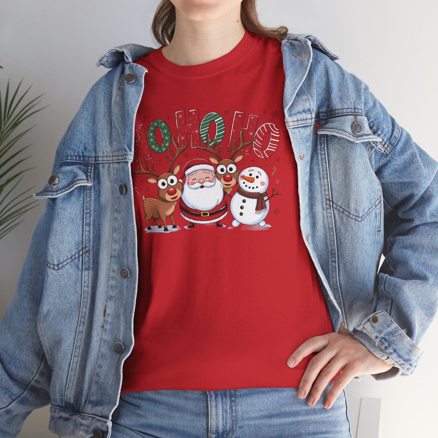 HoHoHo Unisex Heavy Cotton Tee - sizes S - 5X