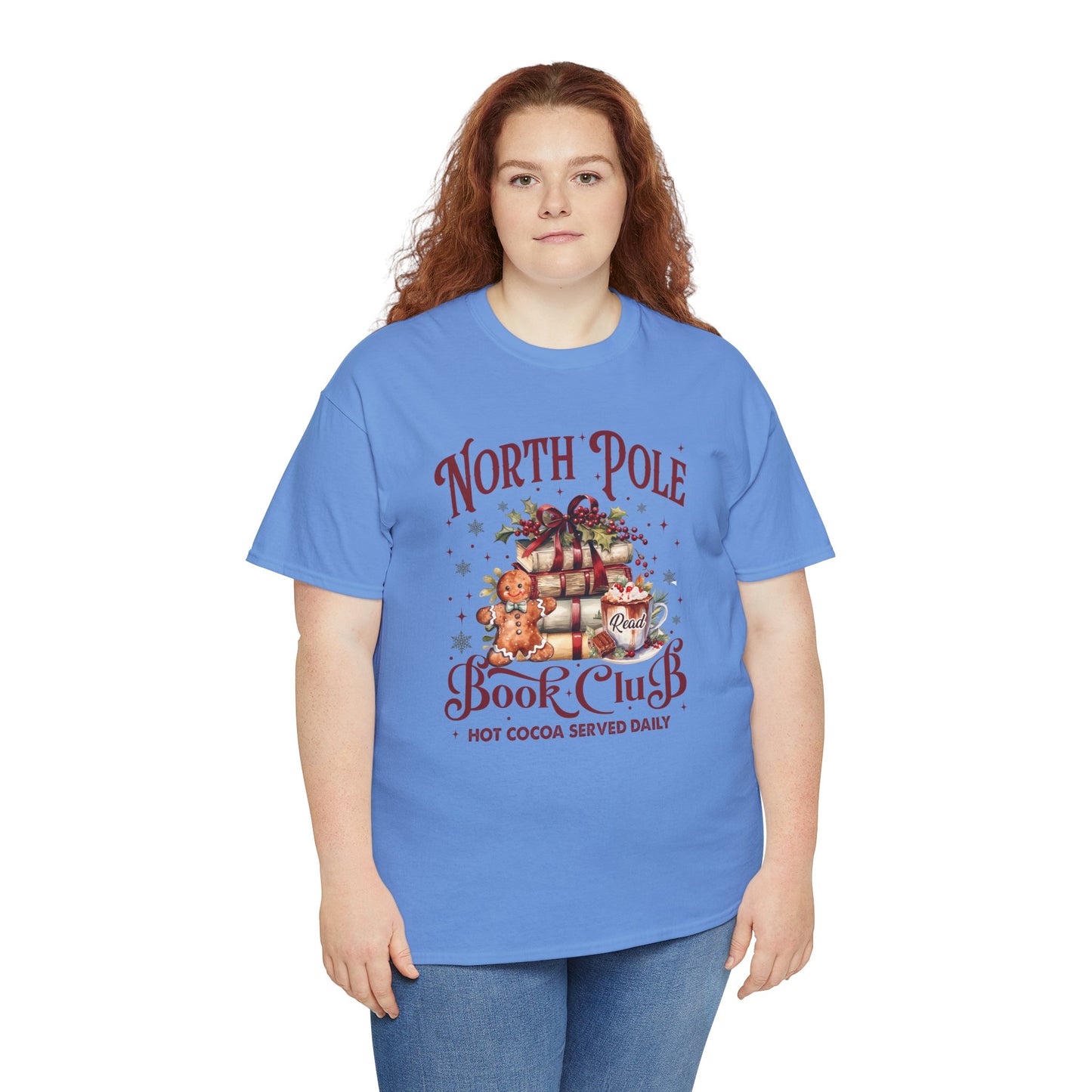 North Pole Book Club Unisex Heavy Cotton Tee - sizes S - 3X