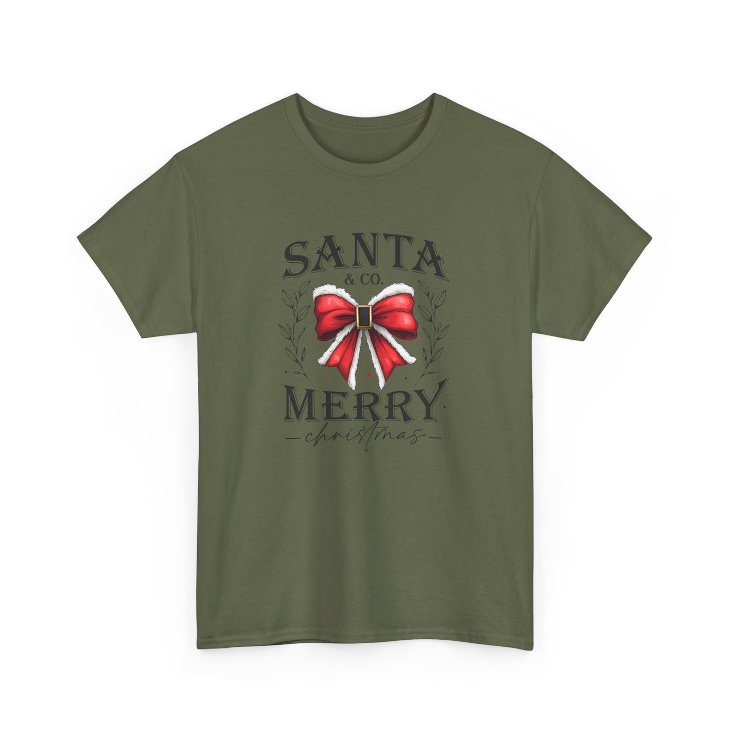 Santa and Company Merry Christmas Unisex Heavy Cotton Tee - sizes S - 5X