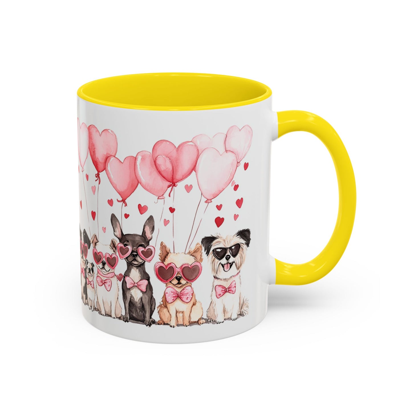 Puppy Love Valentine's Day Coffee Mug (11, 15oz) version 2