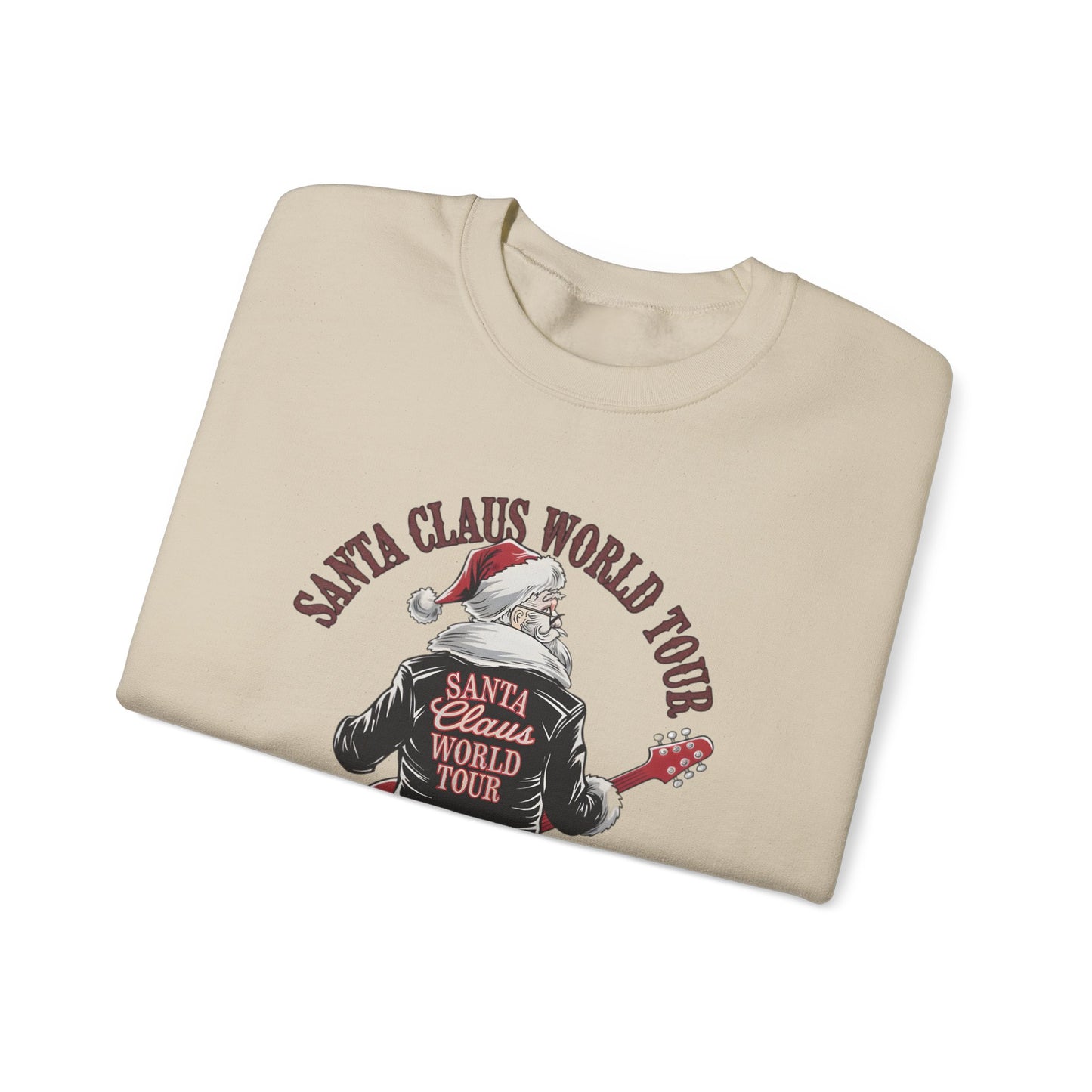 Santa Claus World Tour Unisex Heavy Blend™ Crewneck Sweatshirt - sizes S-3X