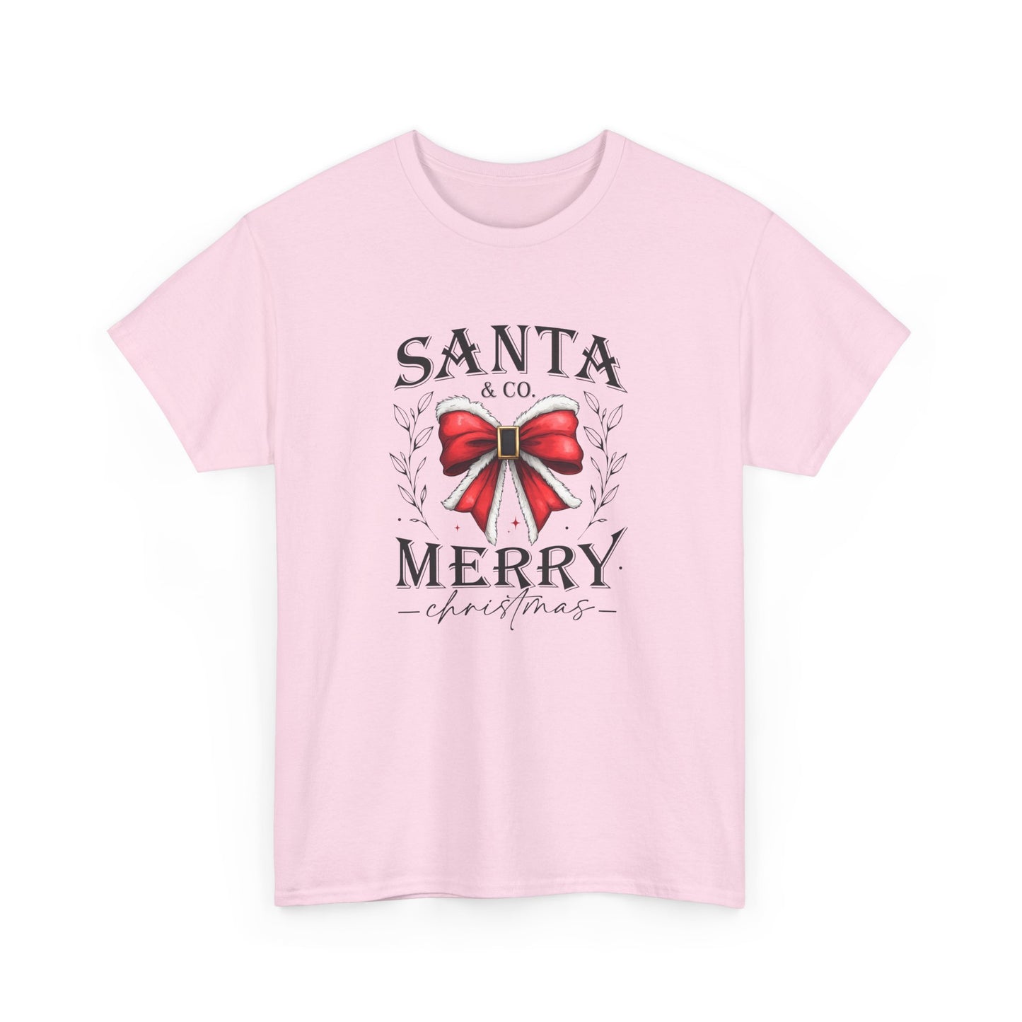 Santa and Company Merry Christmas Unisex Heavy Cotton Tee - sizes S - 5X
