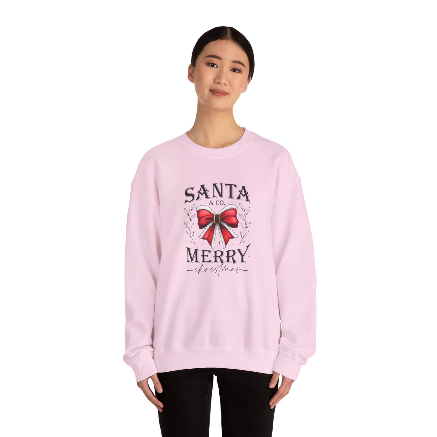 Santa and Co Merry Christmas Unisex Heavy Blend™ Crewneck Sweatshirt - sizes S - 3X
