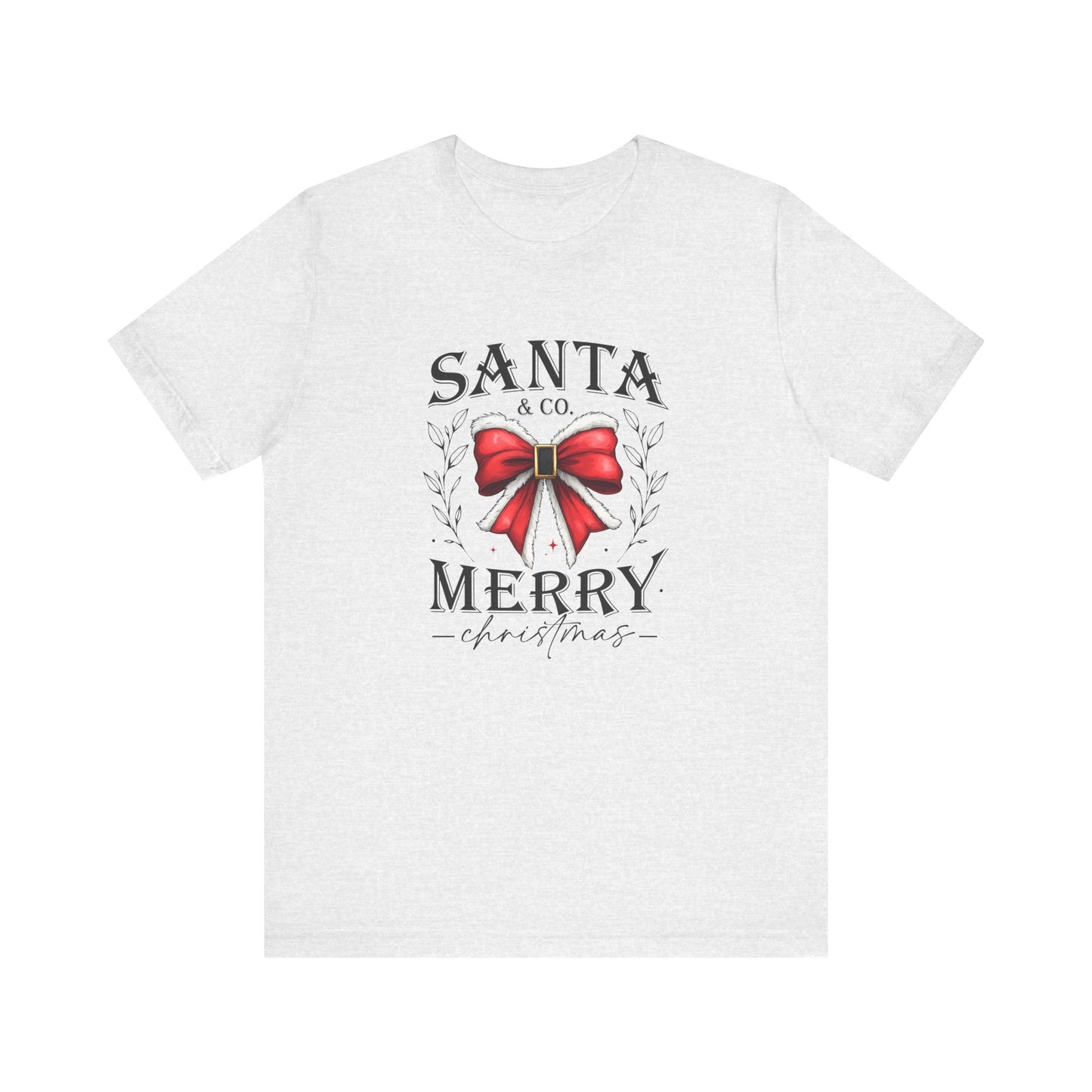 Santa and Co Merry Christmas Unisex Jersey Short Sleeve Tee - sizes S - 5X