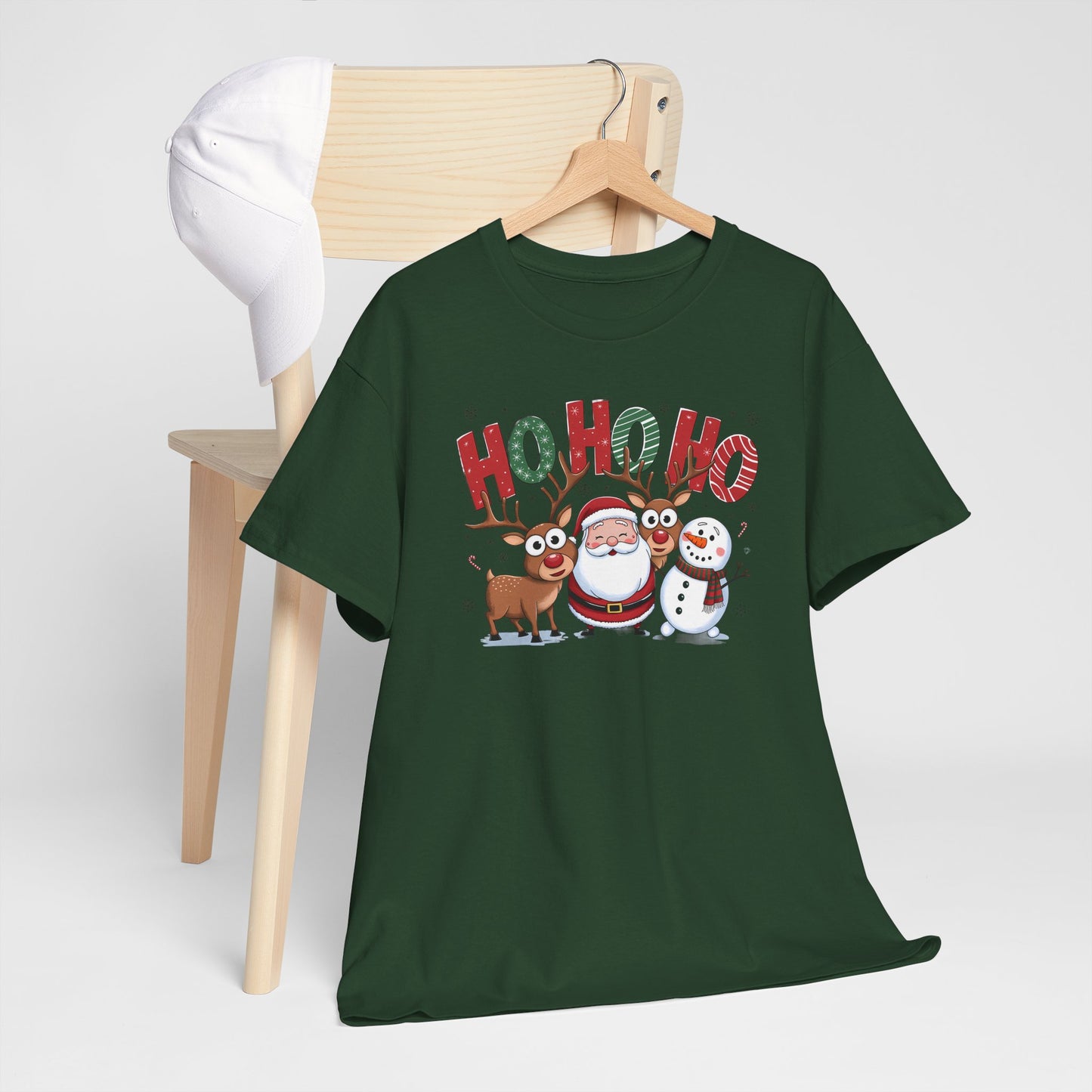 HoHoHo Unisex Heavy Cotton Tee - sizes S - 5X