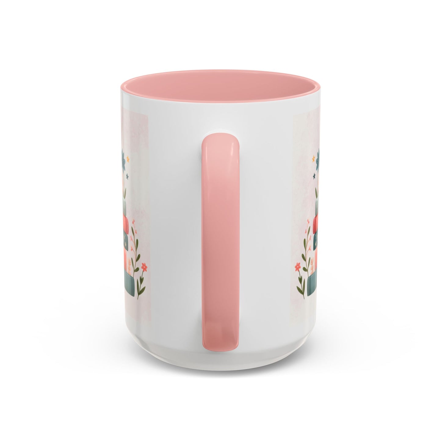 Mug - Booktrovert Pretty Floral Ceramic Coffee Mug (11oz, 15oz)