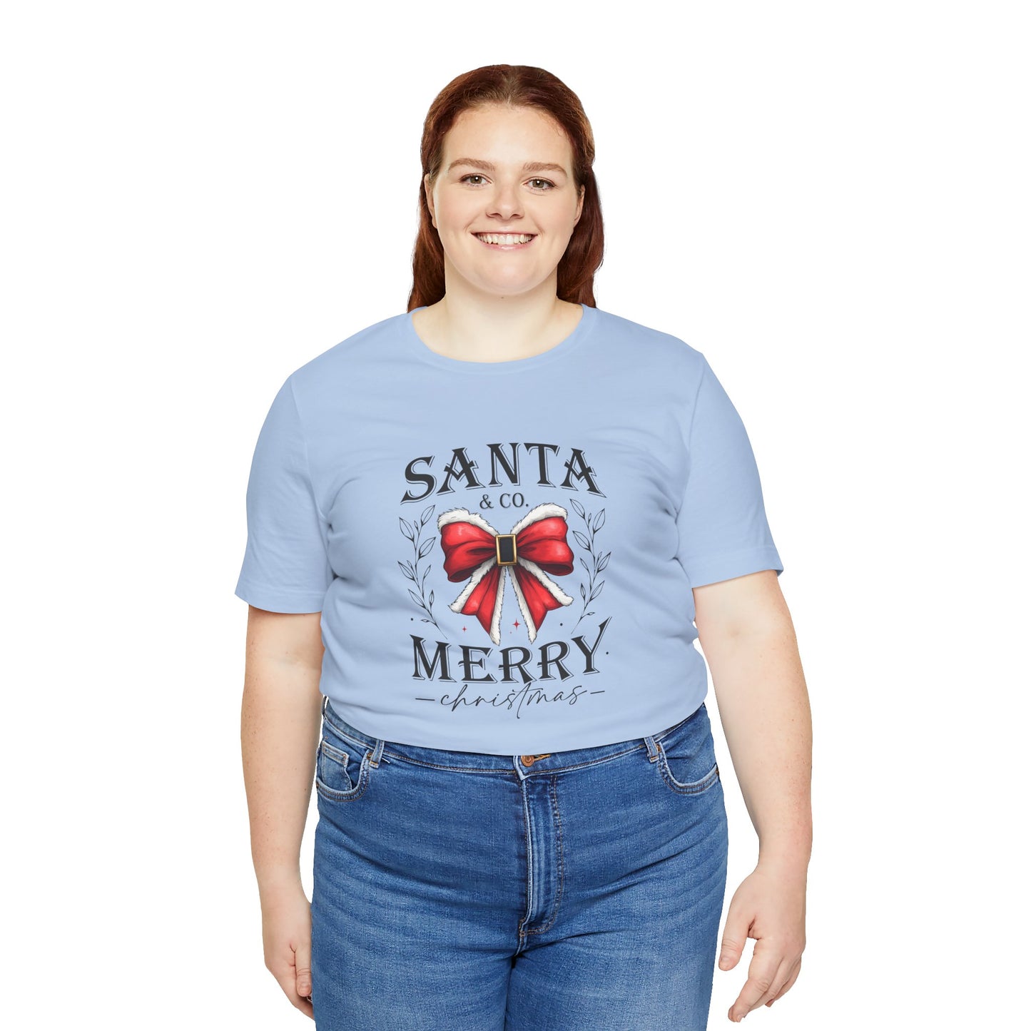 Santa and Co Merry Christmas Unisex Jersey Short Sleeve Tee - sizes S - 3X