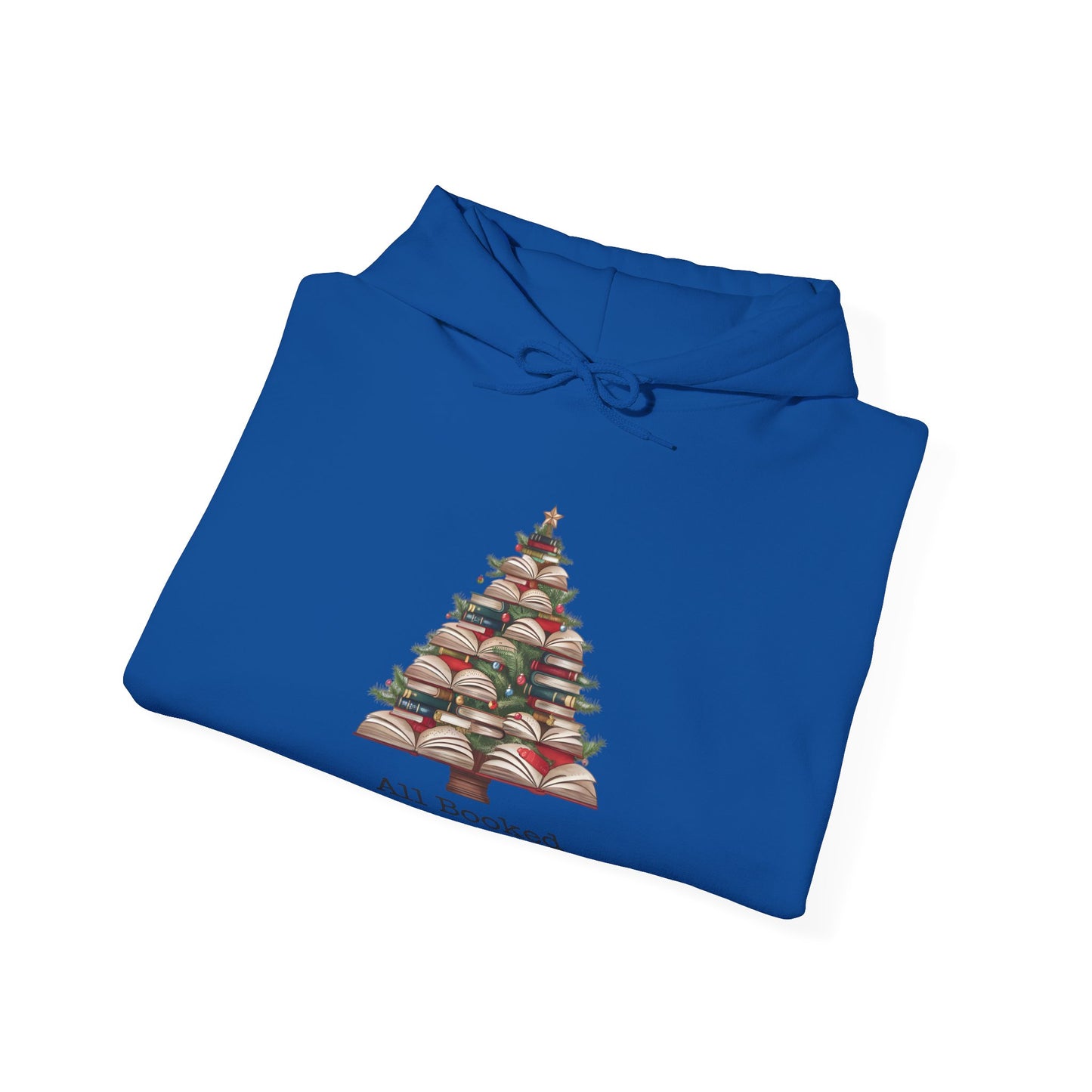 All Booked for Christmas Unisex Heavy Blend™ Hooded Sweatshirt - sizes S - 3X