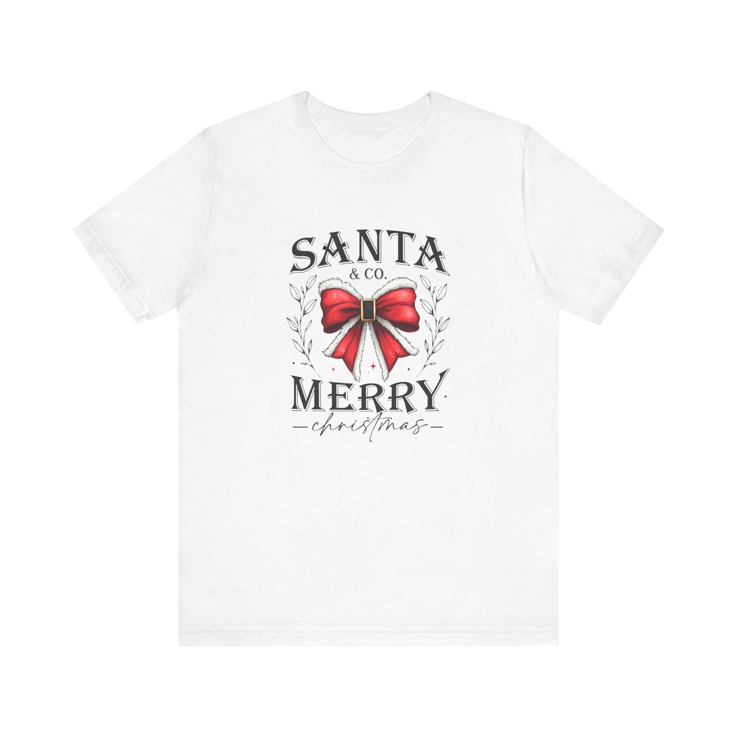 Santa and Co Merry Christmas Unisex Jersey Short Sleeve Tee - sizes S - 3X