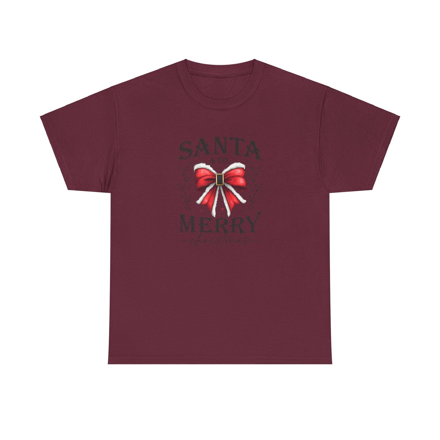 Santa and Company Merry Christmas Unisex Heavy Cotton Tee - sizes S - 5X