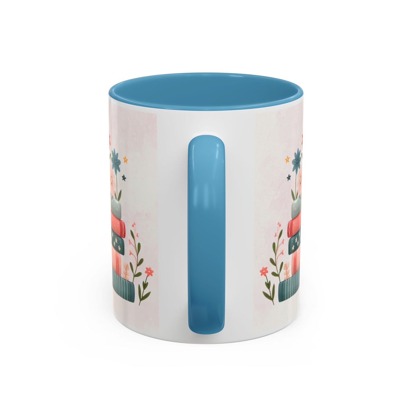 Mug - Booktrovert Pretty Floral Ceramic Coffee Mug (11oz, 15oz)