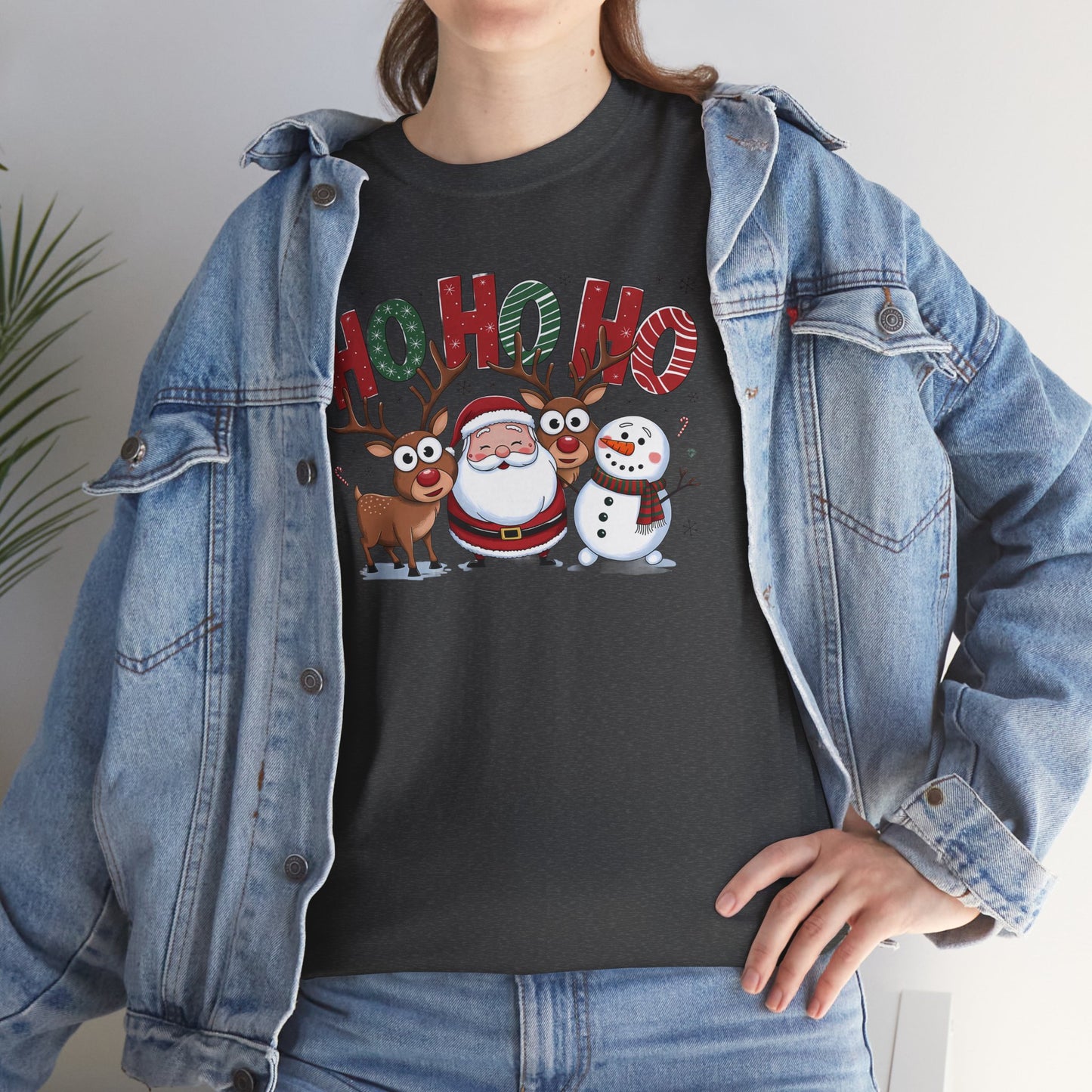 HoHoHo Unisex Heavy Cotton Tee - sizes S - 5X