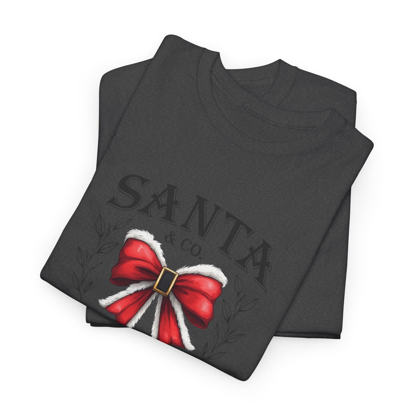 Santa and Company Merry Christmas Unisex Heavy Cotton Tee - sizes S - 5X