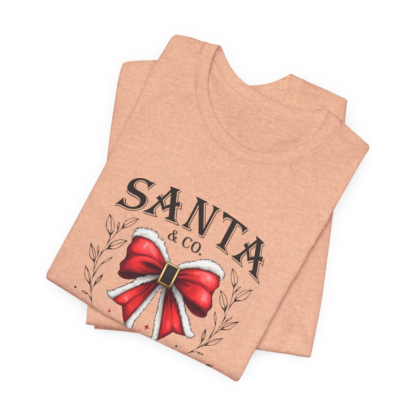Santa and Co Merry Christmas Unisex Jersey Short Sleeve Tee - sizes S - 5X