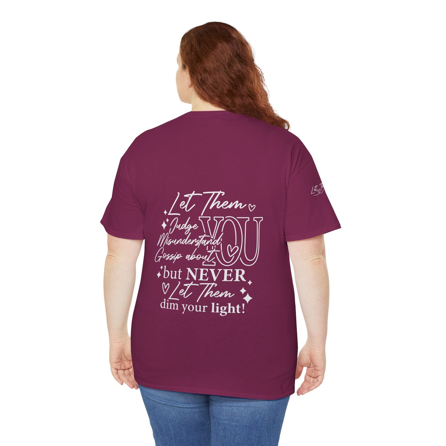 Let Them Unisex Heavy Cotton Tee