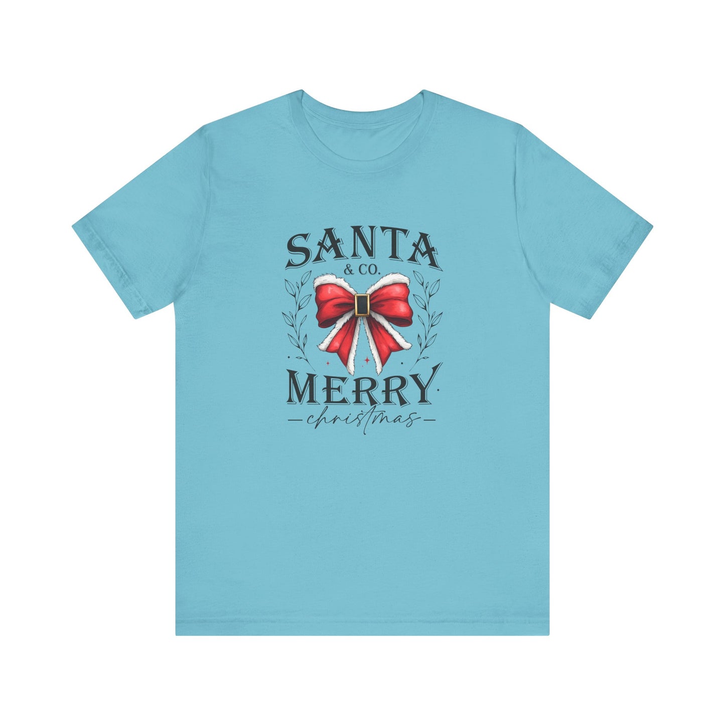 Santa and Co Merry Christmas Unisex Jersey Short Sleeve Tee - sizes S - 3X