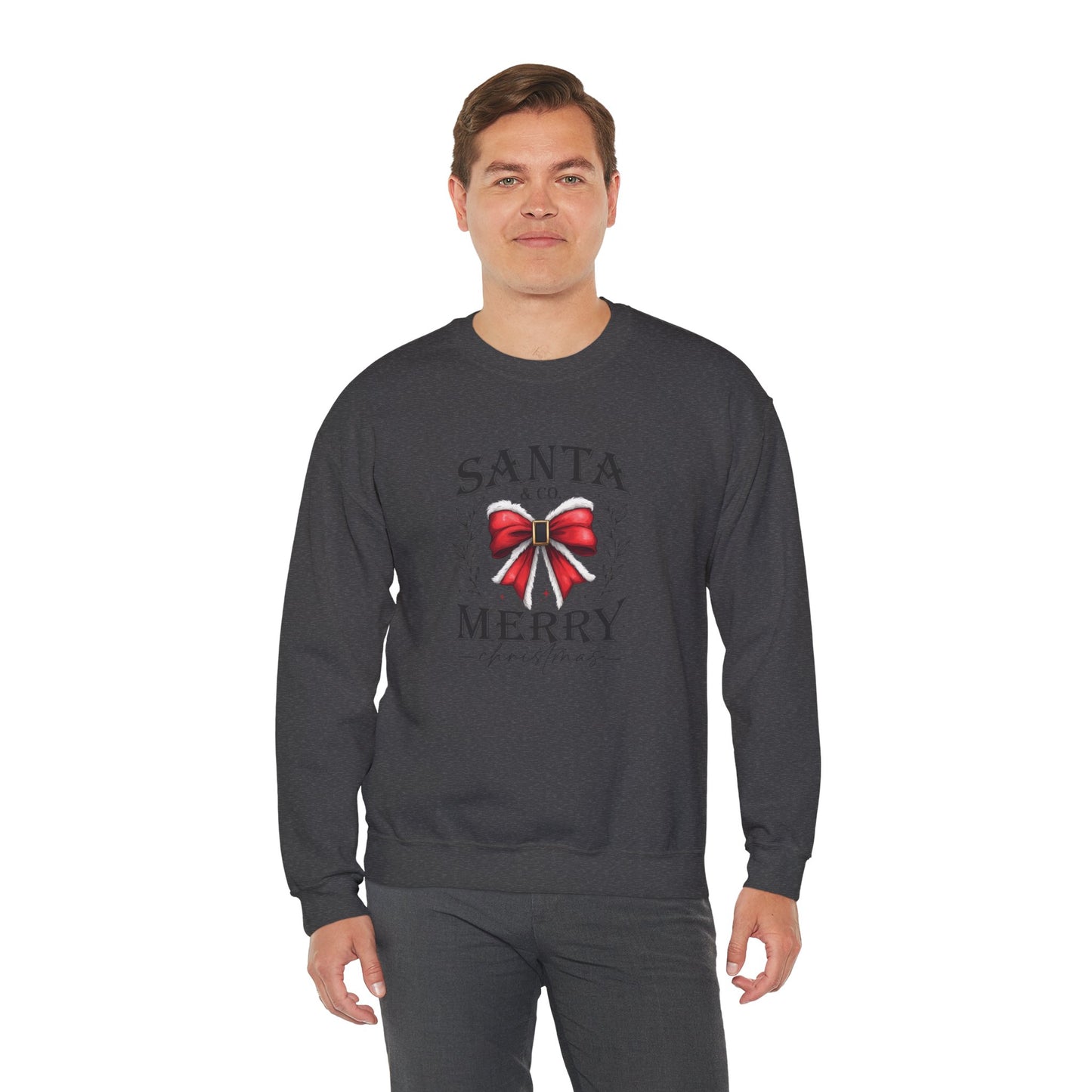 Santa and Co Merry Christmas Unisex Heavy Blend™ Crewneck Sweatshirt - sizes S - 3X
