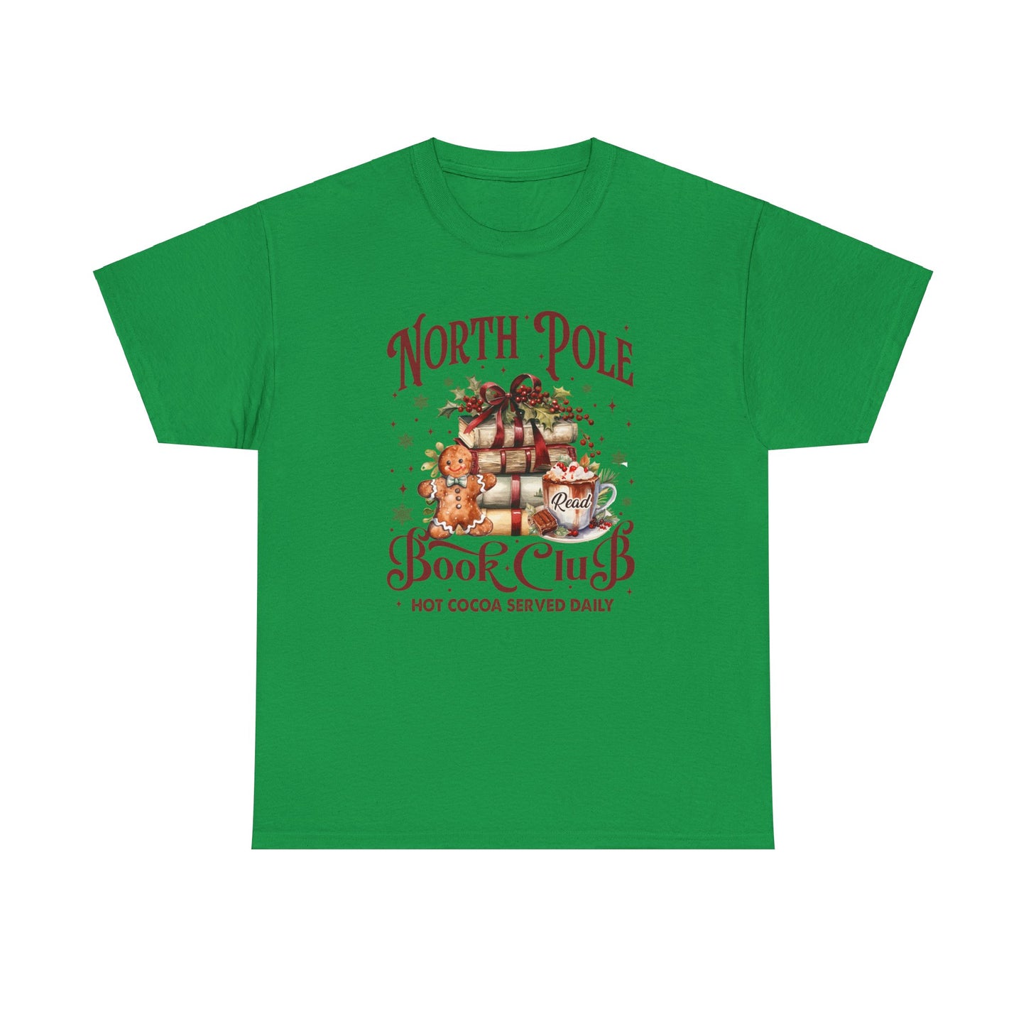 North Pole Book Club Unisex Heavy Cotton Tee - sizes S - 3X