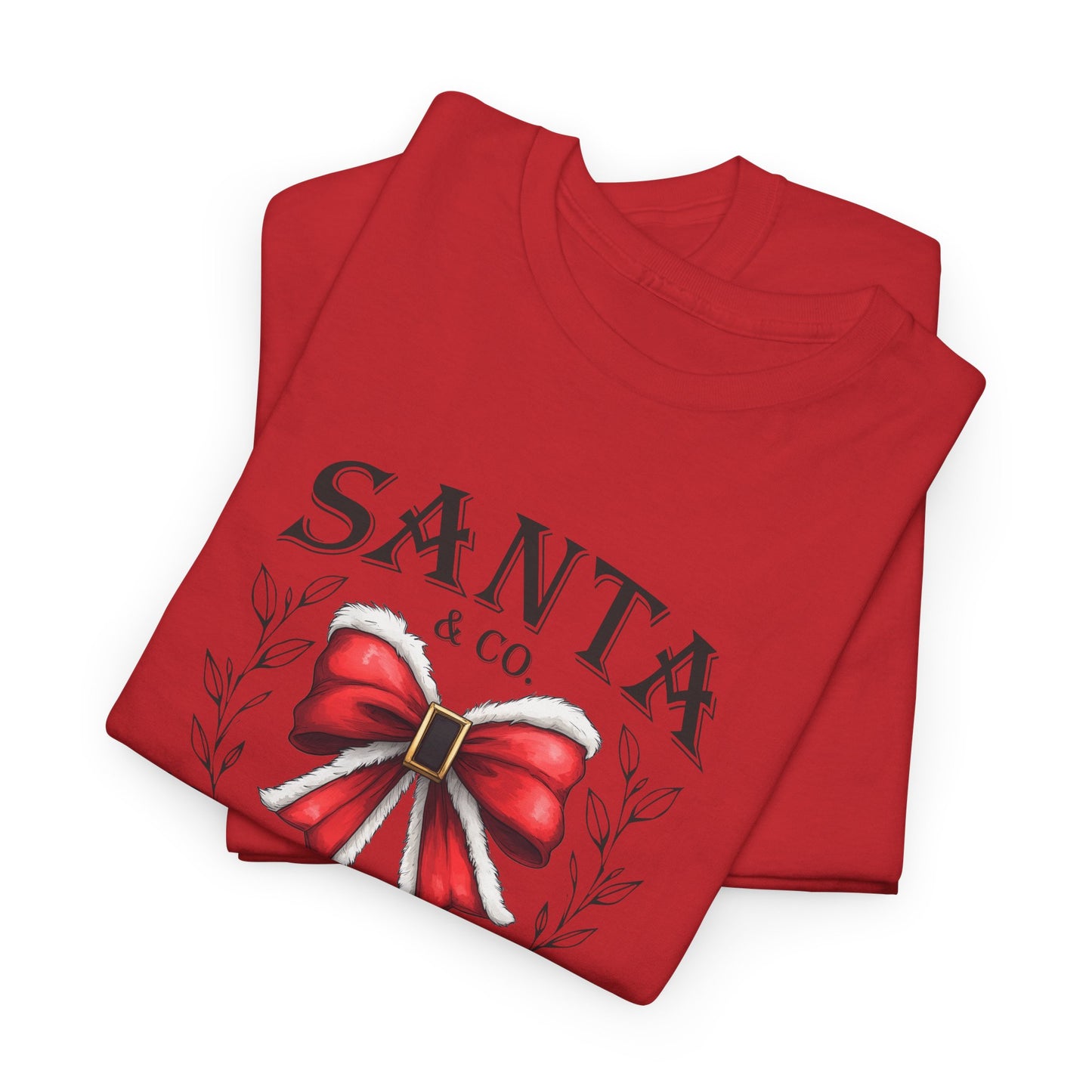 Santa and Company Merry Christmas Unisex Heavy Cotton Tee - sizes S - 5X