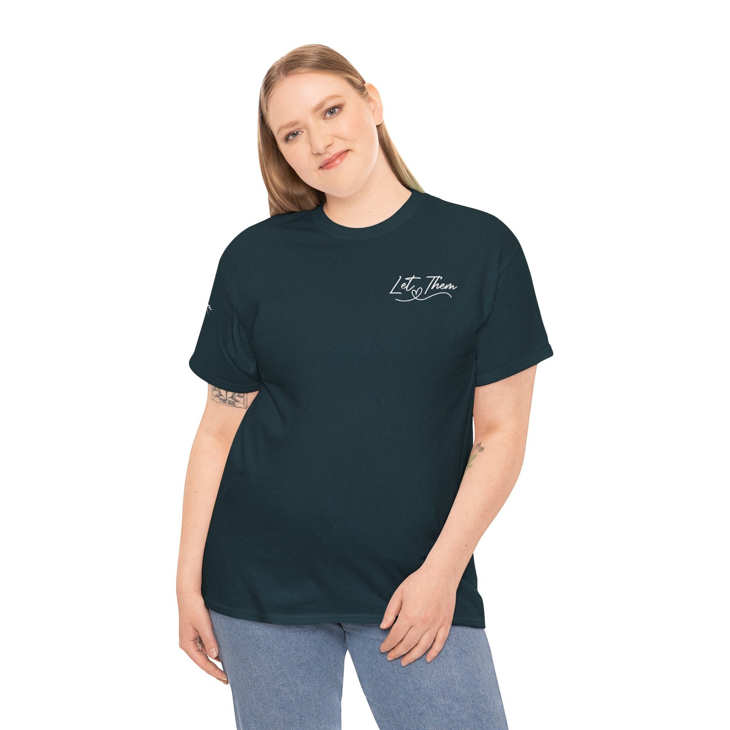 Let Them Unisex Heavy Cotton Tee