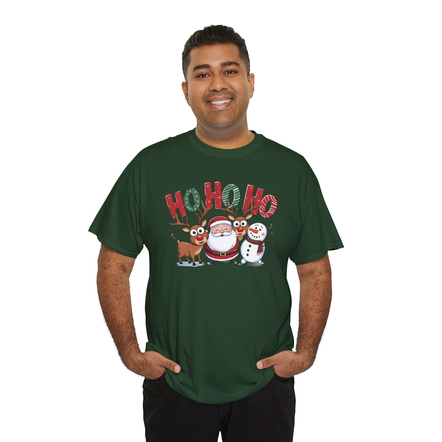 HoHoHo Unisex Heavy Cotton Tee - sizes S - 5X