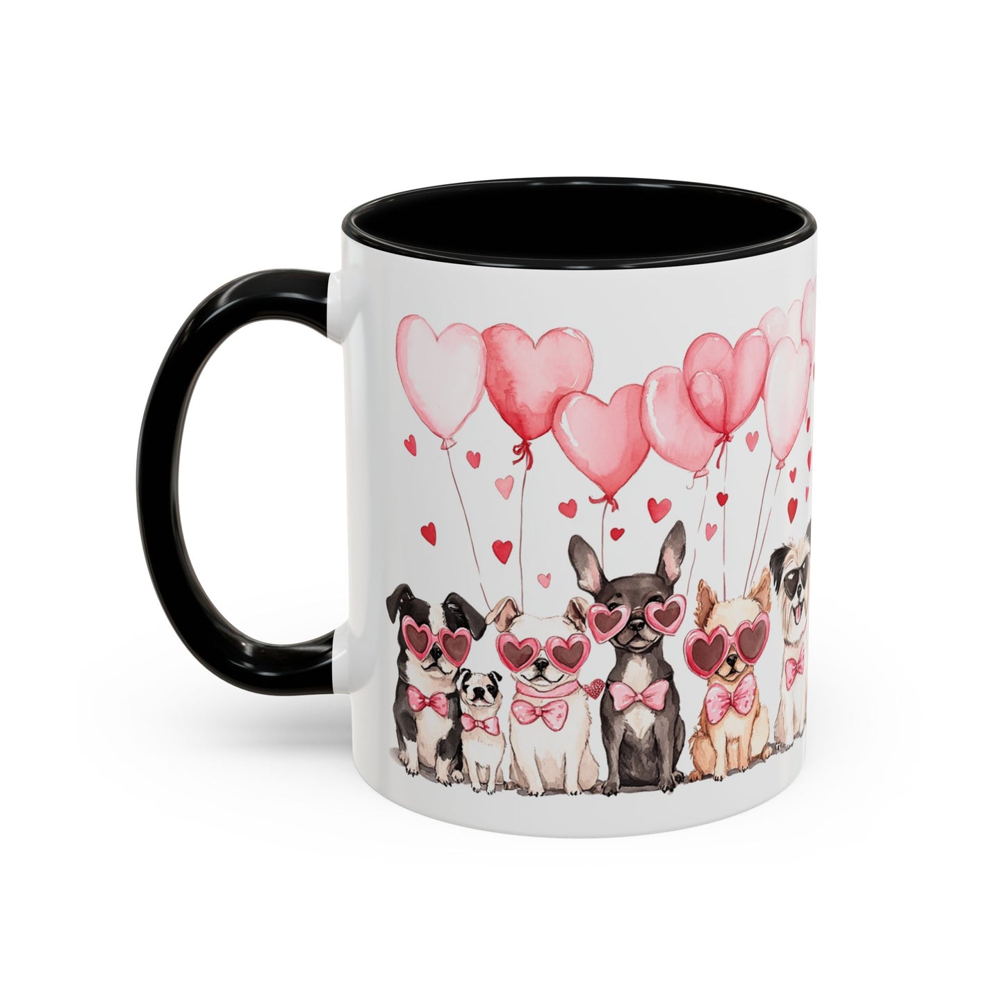 Puppy Love Valentine's Day Coffee Mug (11, 15oz) version 2