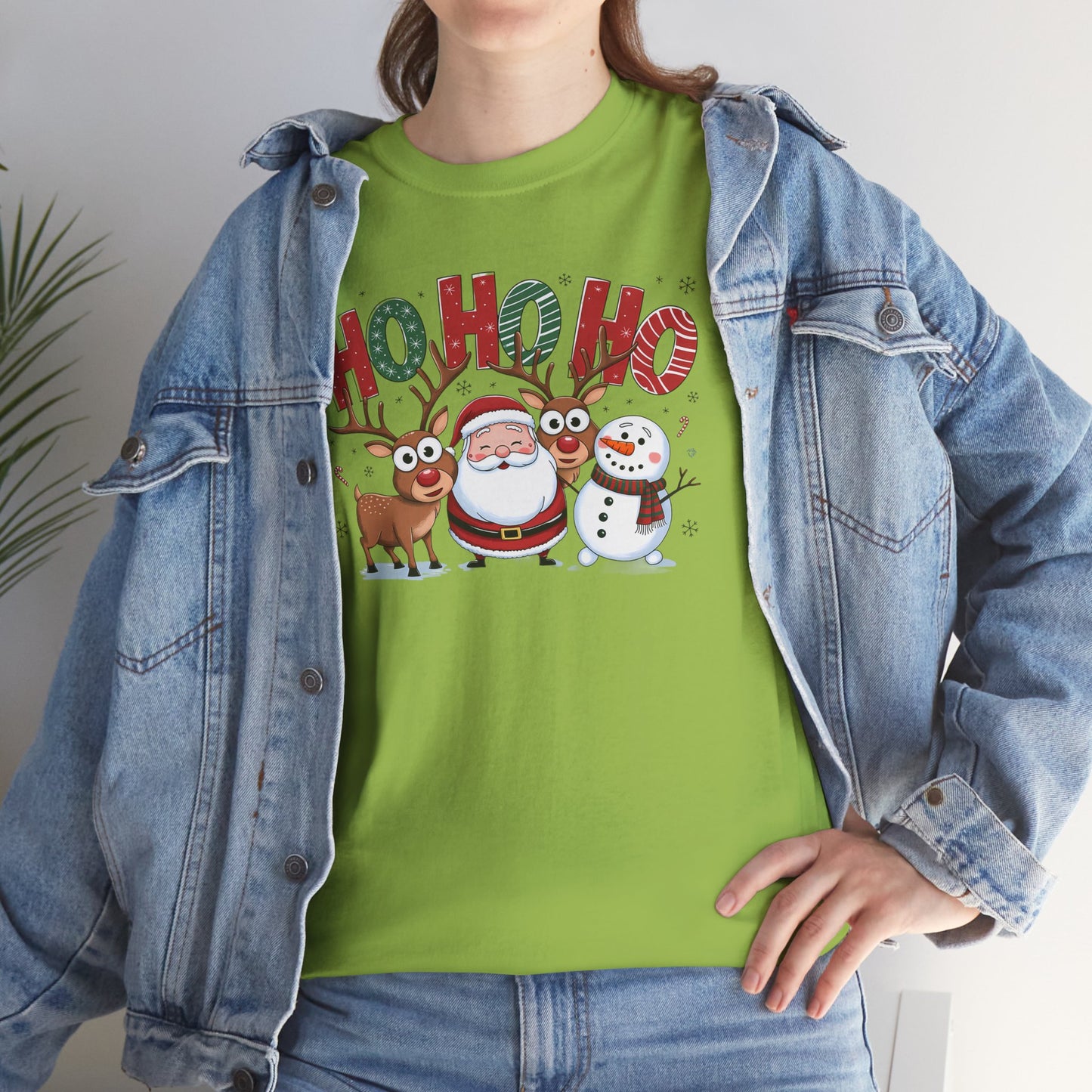 HoHoHo Unisex Heavy Cotton Tee - sizes S - 5X