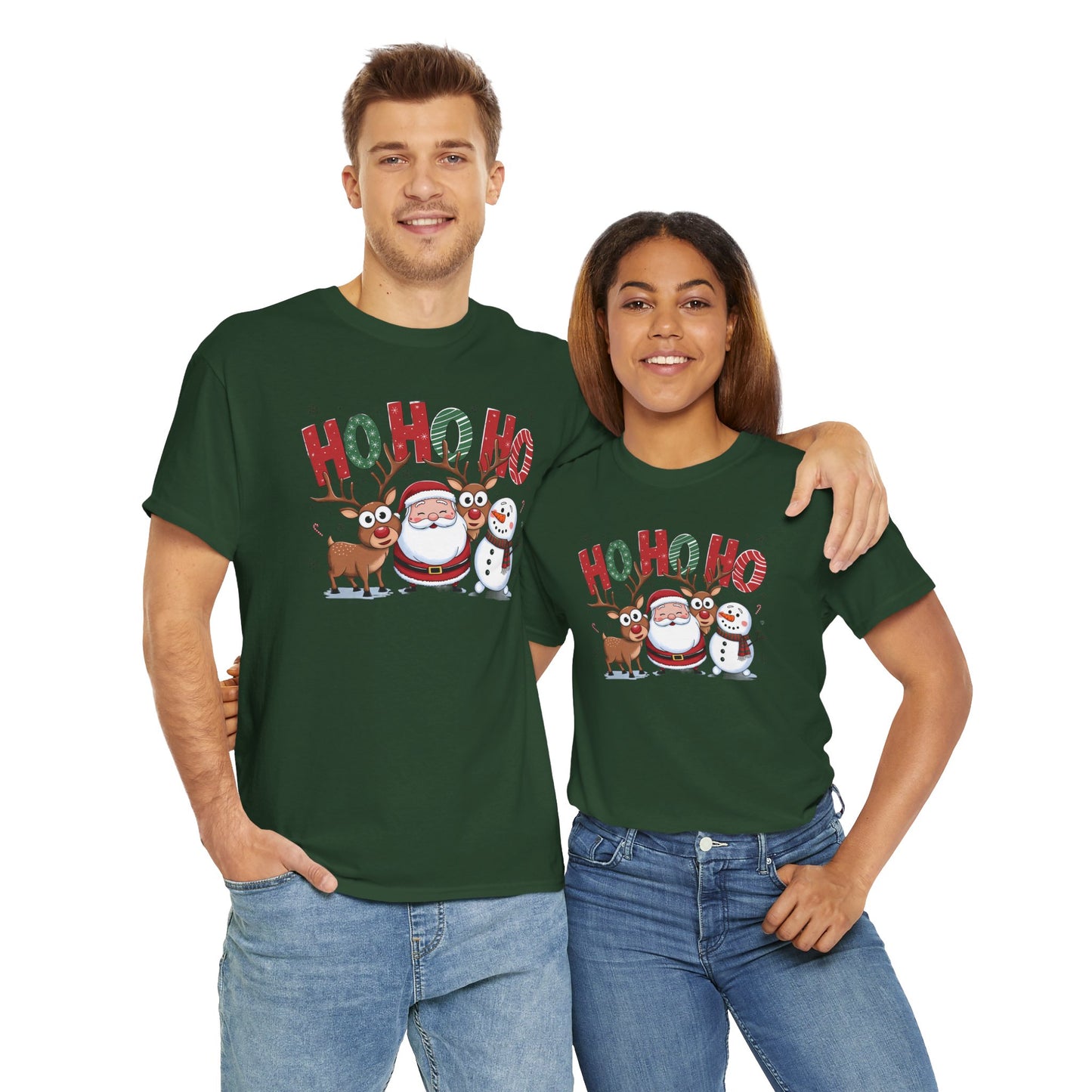 HoHoHo Unisex Heavy Cotton Tee - sizes S - 5X