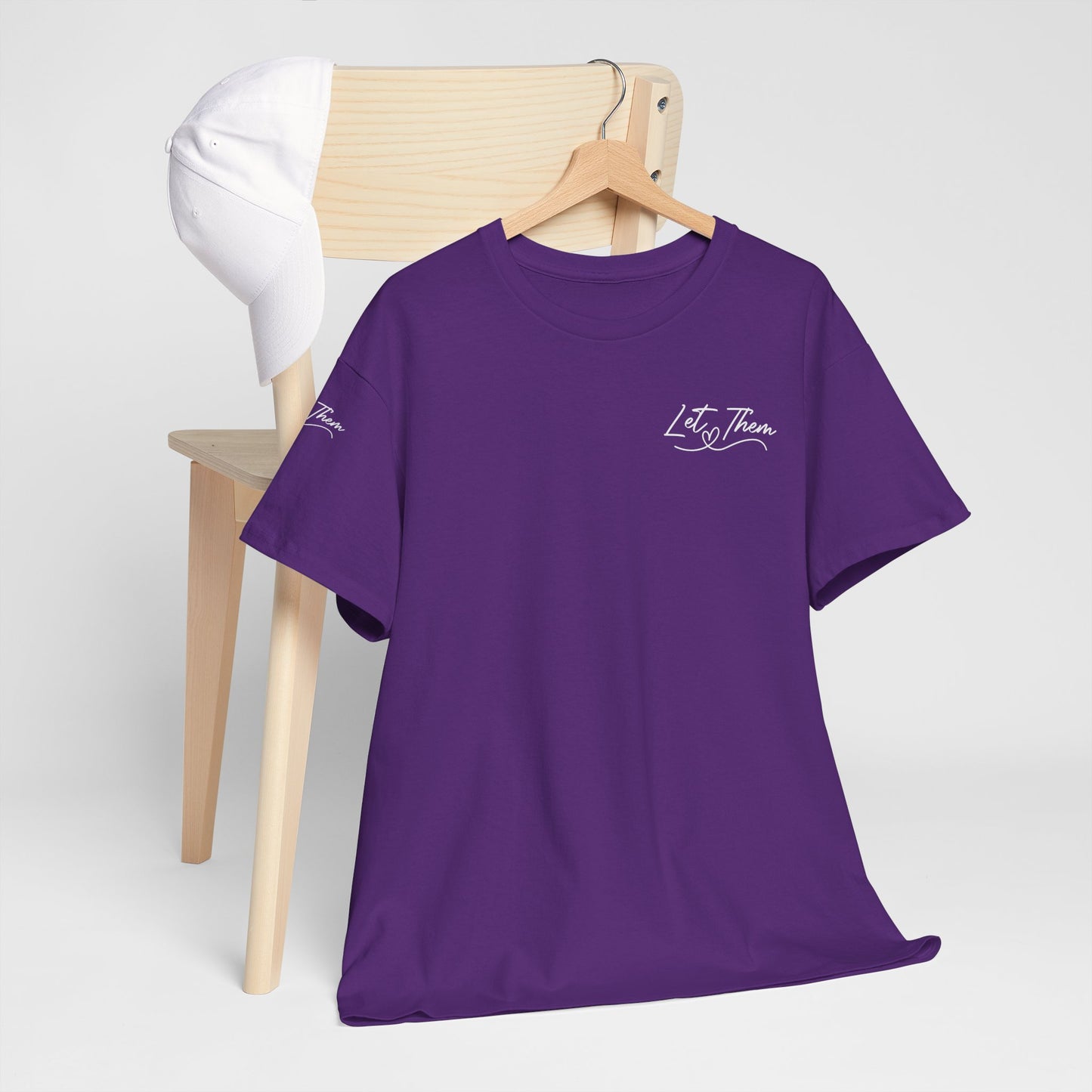 Let Them Unisex Heavy Cotton Tee