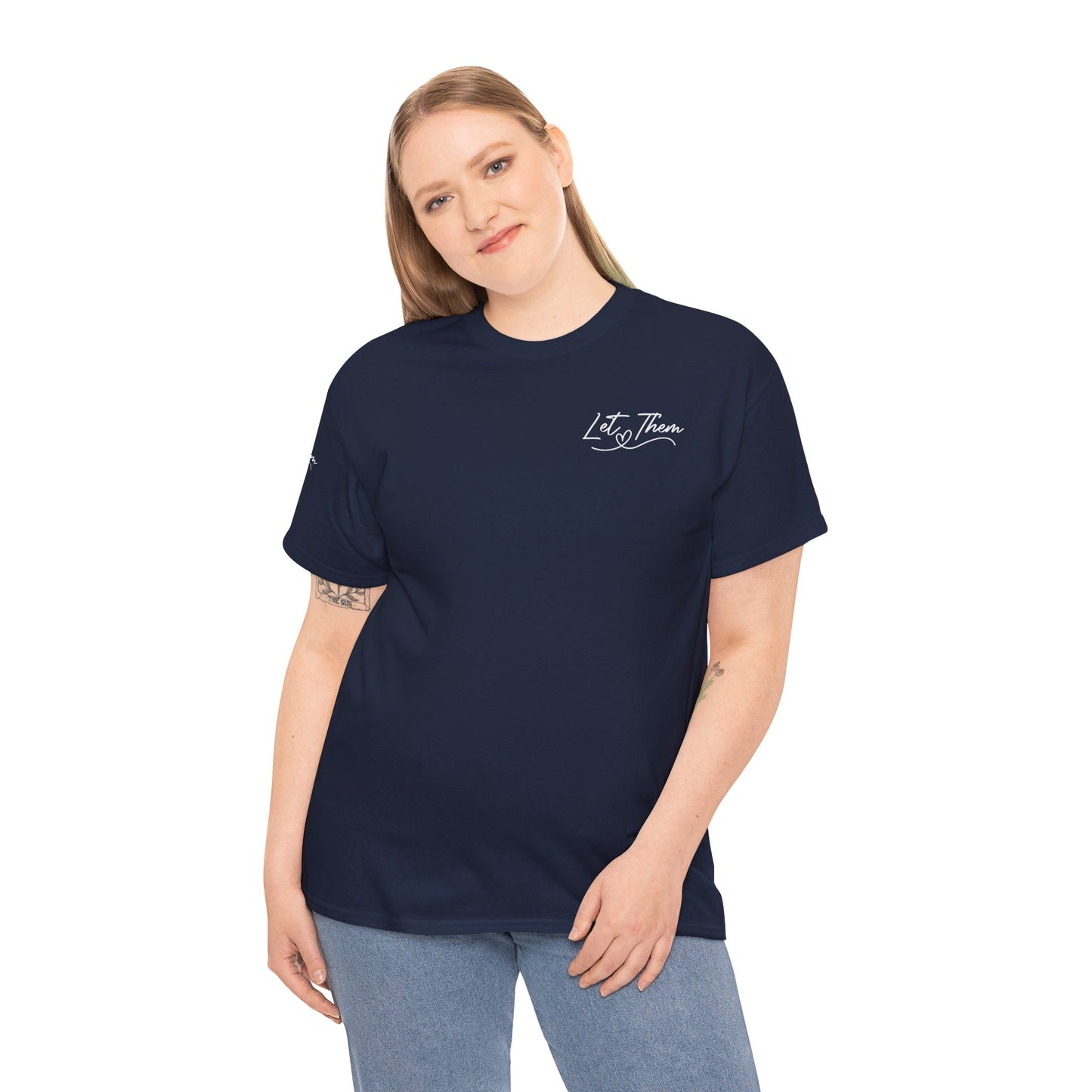 Let Them Unisex Heavy Cotton Tee