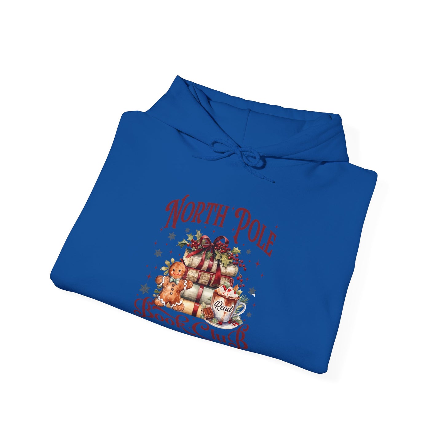 North Pole Book Club Unisex Heavy Blend™ Hooded Sweatshirt - sizes S - 5X