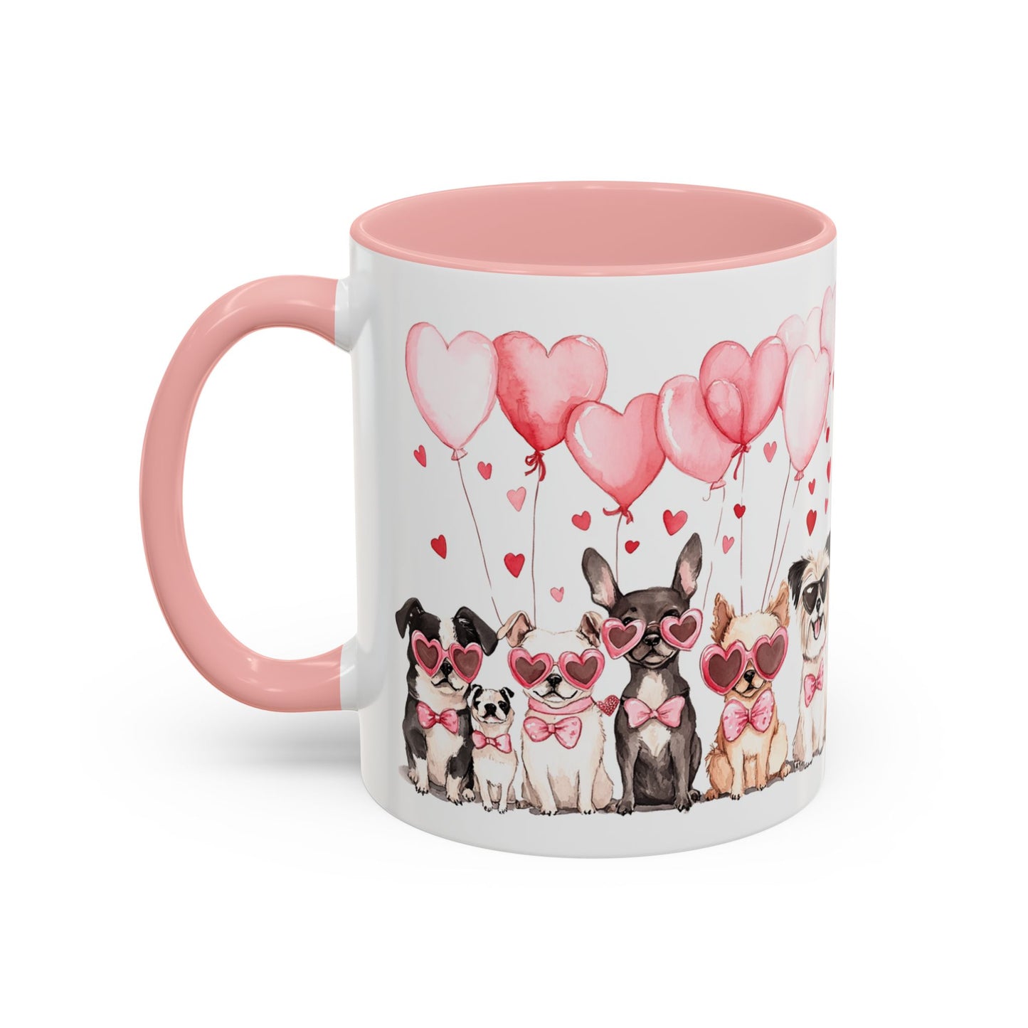 Puppy Love Valentine's Day Coffee Mug (11, 15oz) version 2