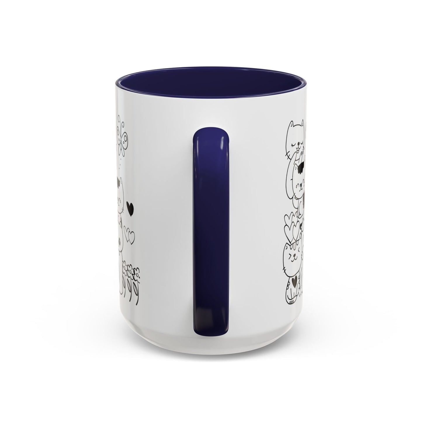 Coffee Mug - Valentine's Day Cat Love Mug for Cat Lovers