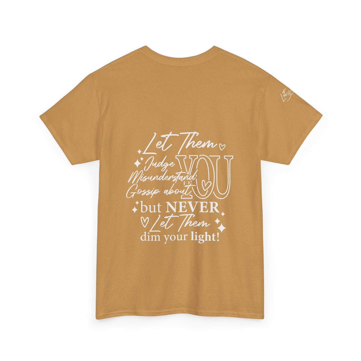 Let Them Unisex Heavy Cotton Tee