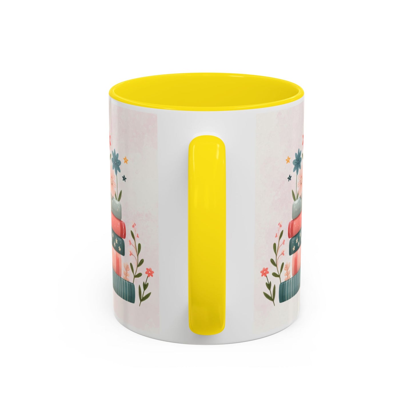 Mug - Booktrovert Pretty Floral Ceramic Coffee Mug (11oz, 15oz)