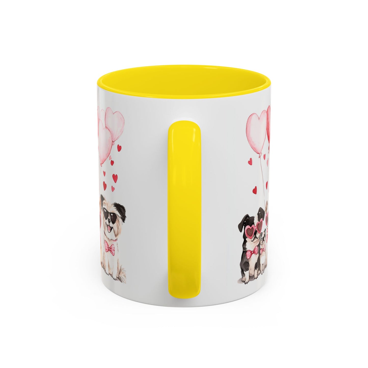 Puppy Love Valentine's Day Coffee Mug (11, 15oz) version 2