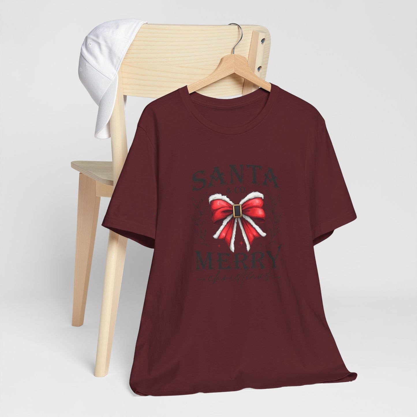 Santa and Co Merry Christmas Unisex Jersey Short Sleeve Tee - sizes S - 5X
