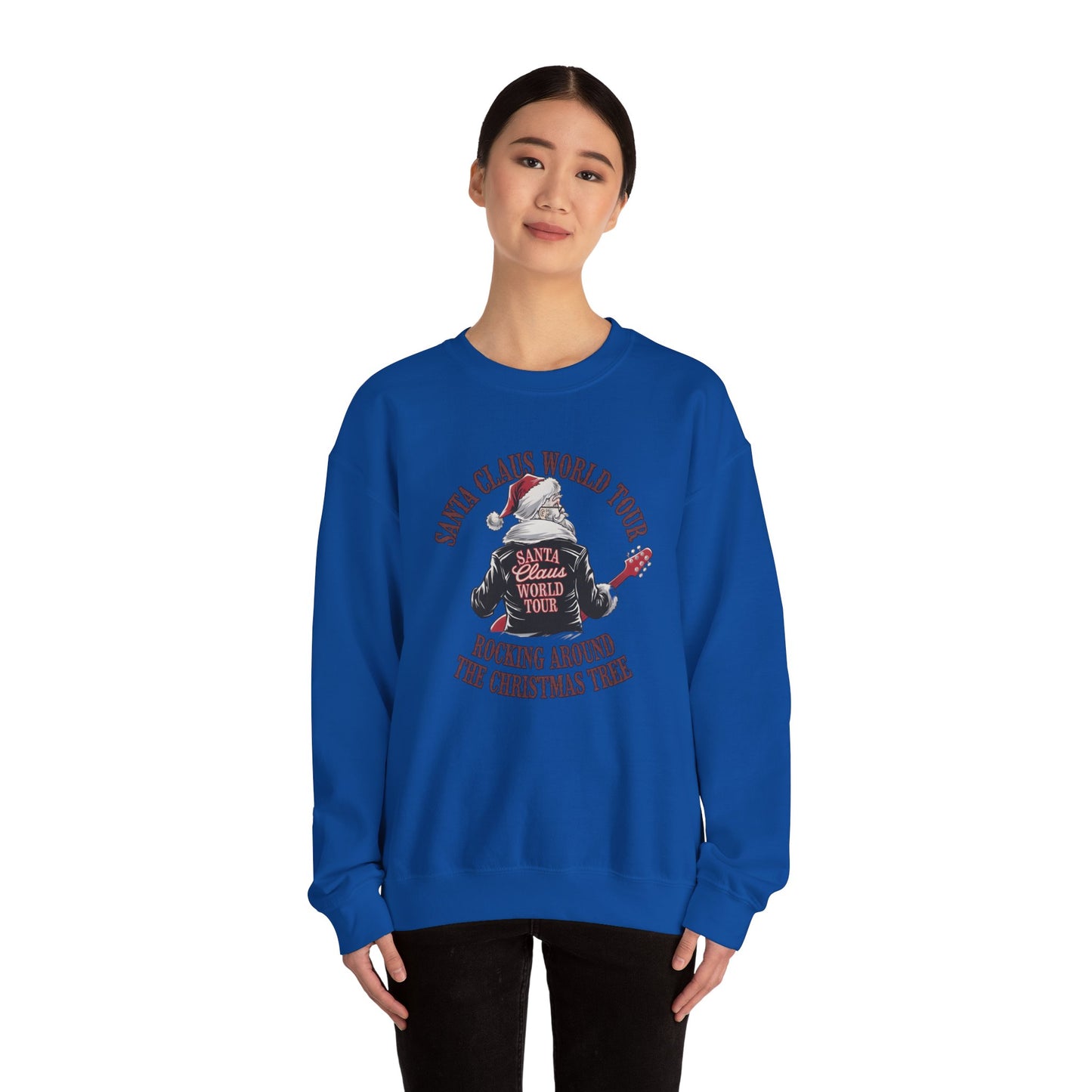 Santa Claus World Tour Unisex Heavy Blend™ Crewneck Sweatshirt - sizes S-3X