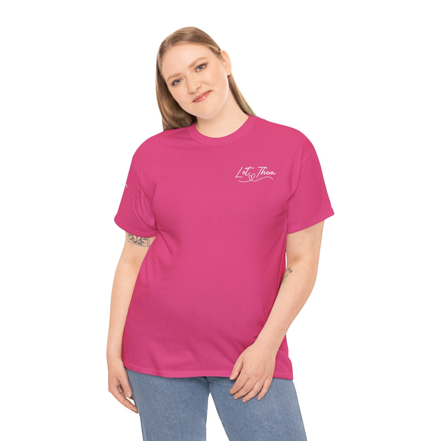 Let Them Unisex Heavy Cotton Tee