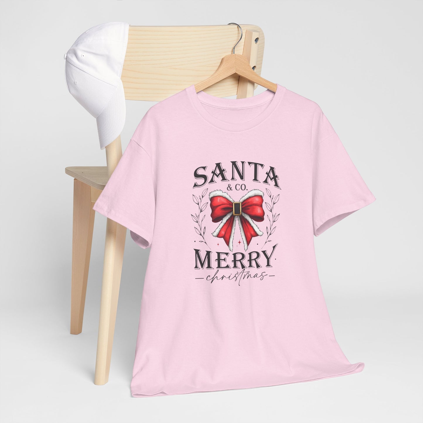 Santa and Company Merry Christmas Unisex Heavy Cotton Tee - sizes S - 5X