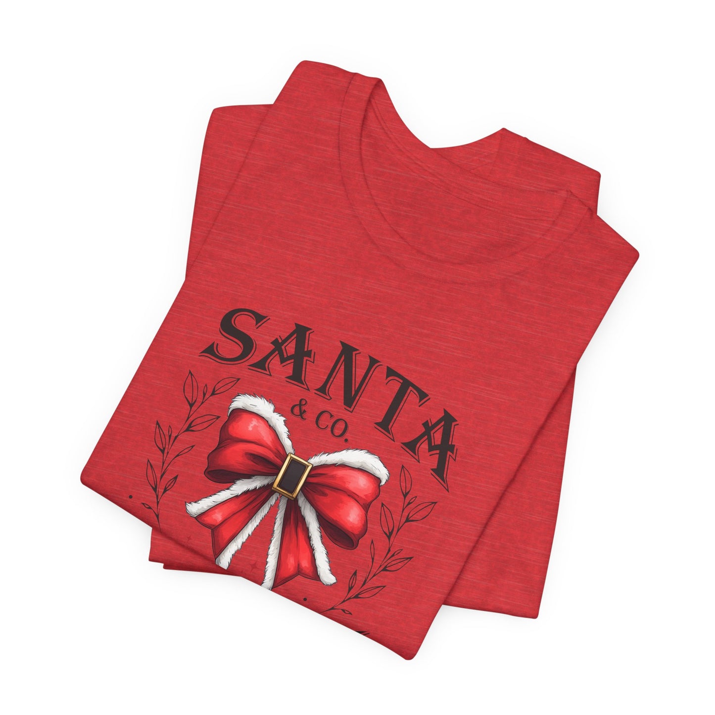 Santa and Co Merry Christmas Unisex Jersey Short Sleeve Tee - sizes S - 5X
