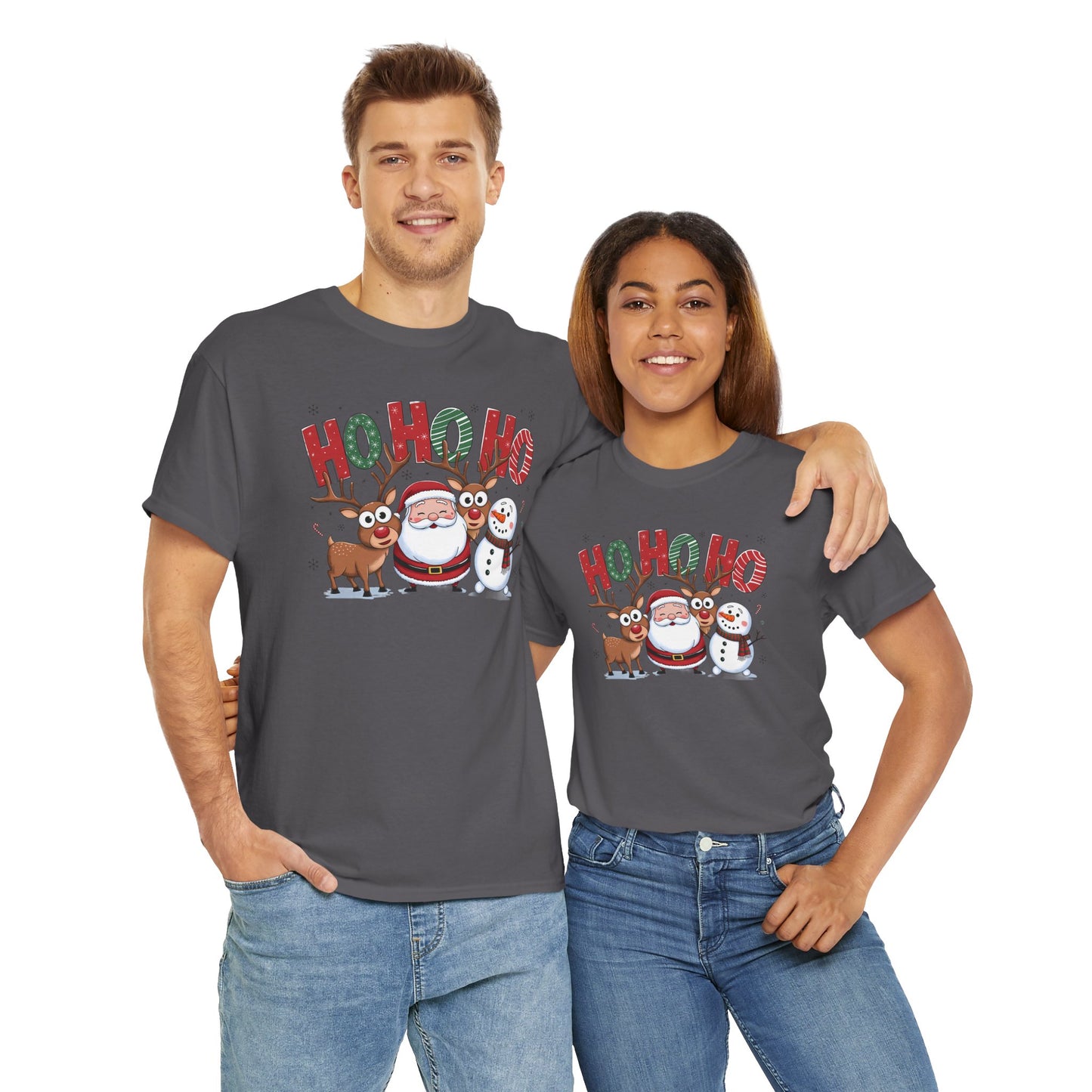 HoHoHo Unisex Heavy Cotton Tee - sizes S - 5X