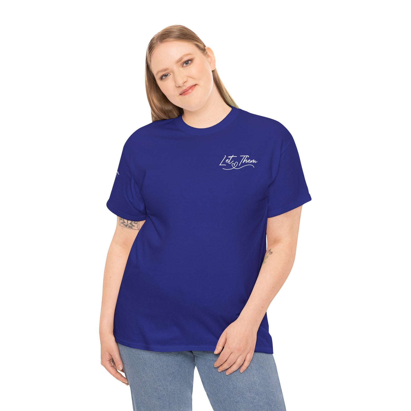 Let Them Unisex Heavy Cotton Tee
