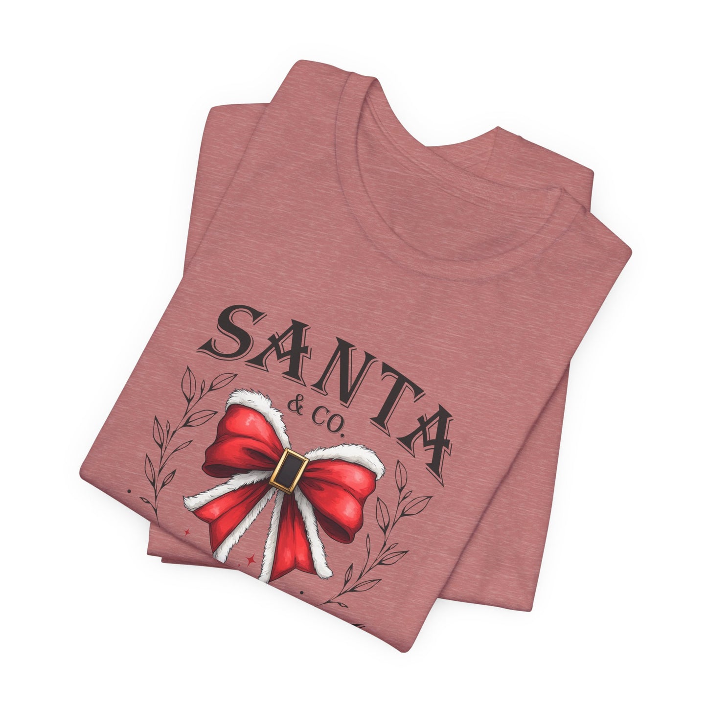 Santa and Co Merry Christmas Unisex Jersey Short Sleeve Tee - sizes S - 5X