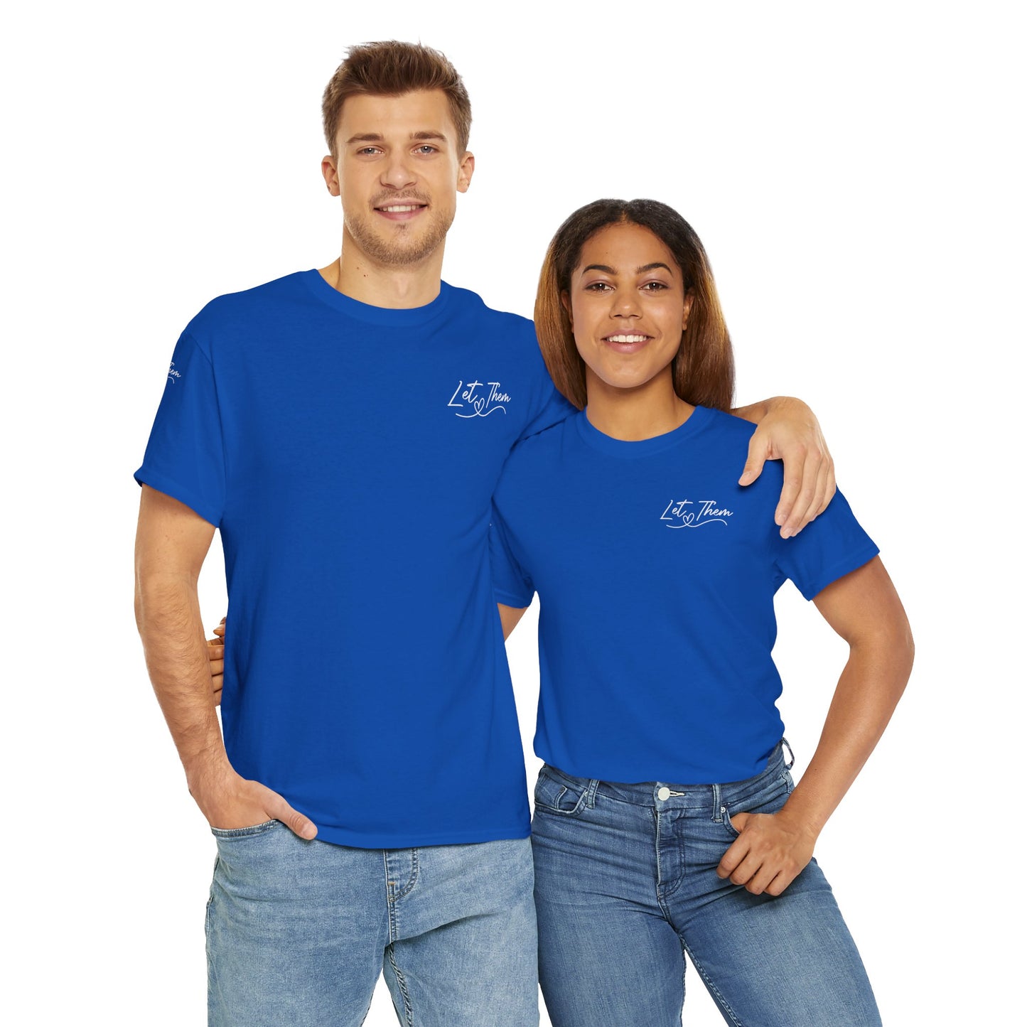Let Them Unisex Heavy Cotton Tee