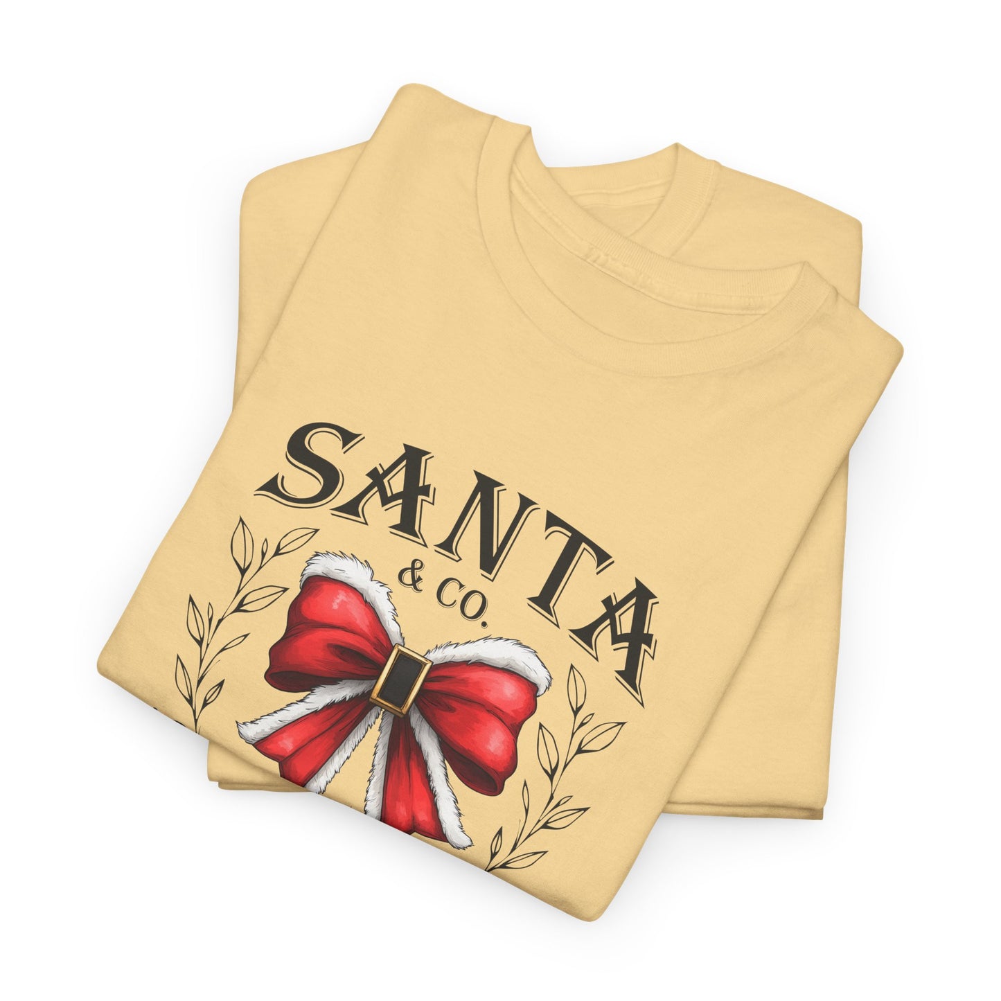 Santa and Company Merry Christmas Unisex Heavy Cotton Tee - sizes S - 5X