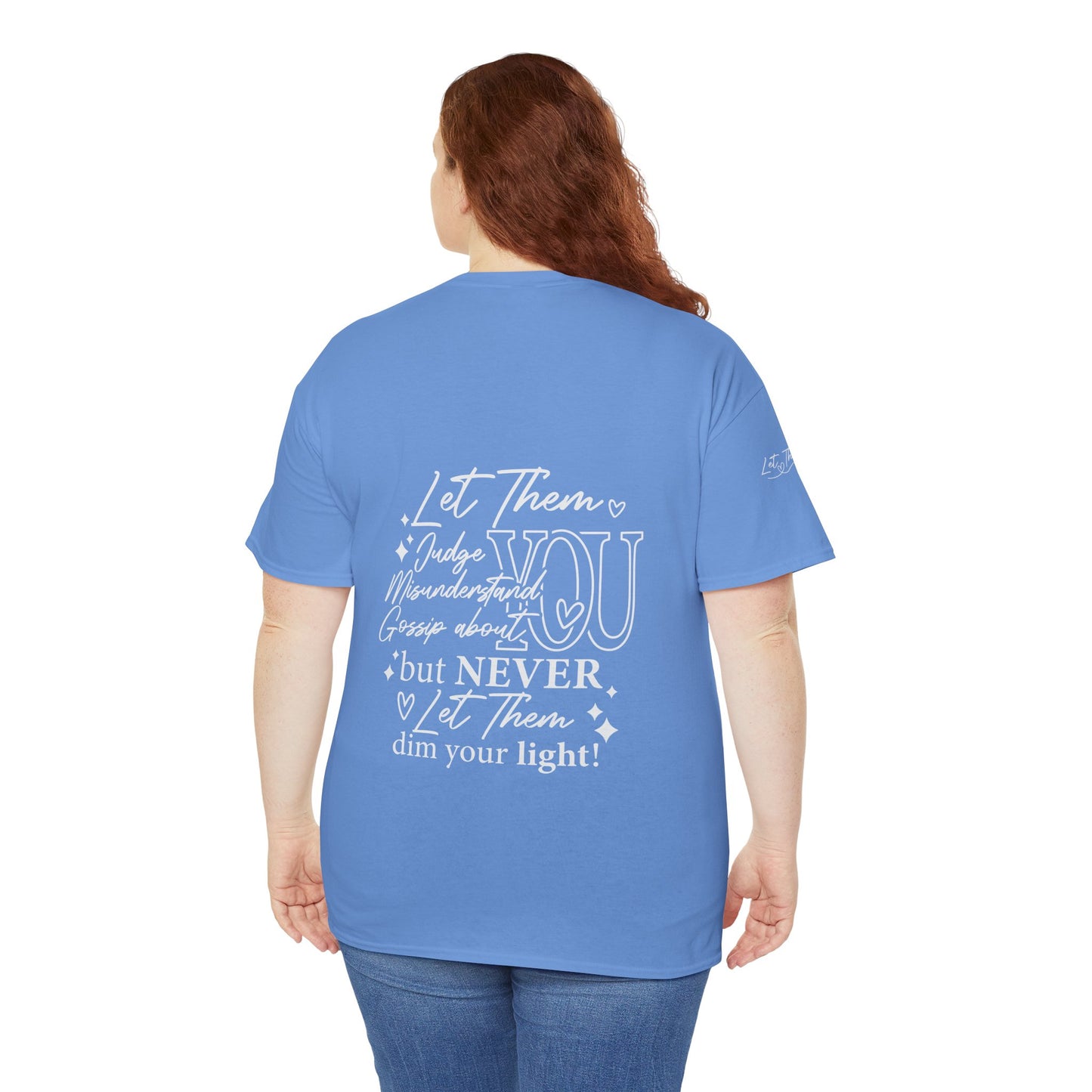 Let Them Unisex Heavy Cotton Tee