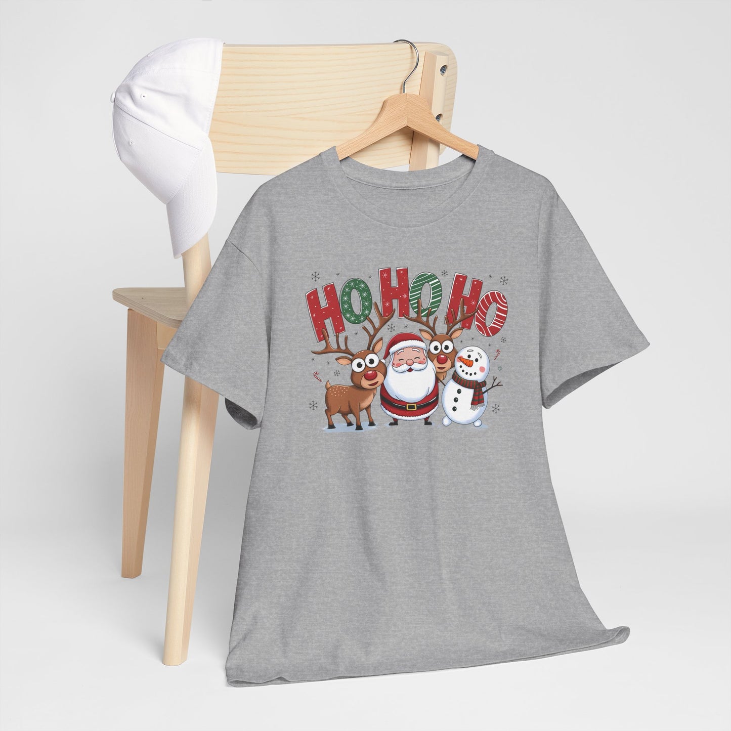 HoHoHo Unisex Heavy Cotton Tee - sizes S - 5X